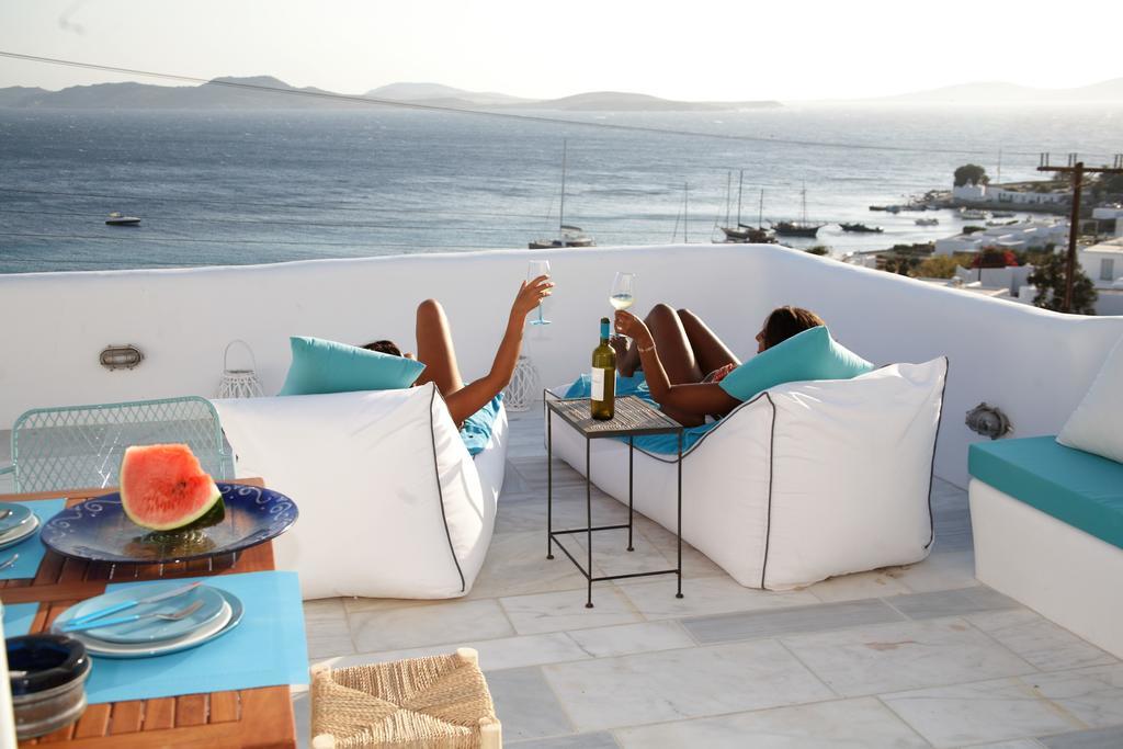 Mykonos Moussa Villa Agios Ioannis Diakoftis Luaran gambar
