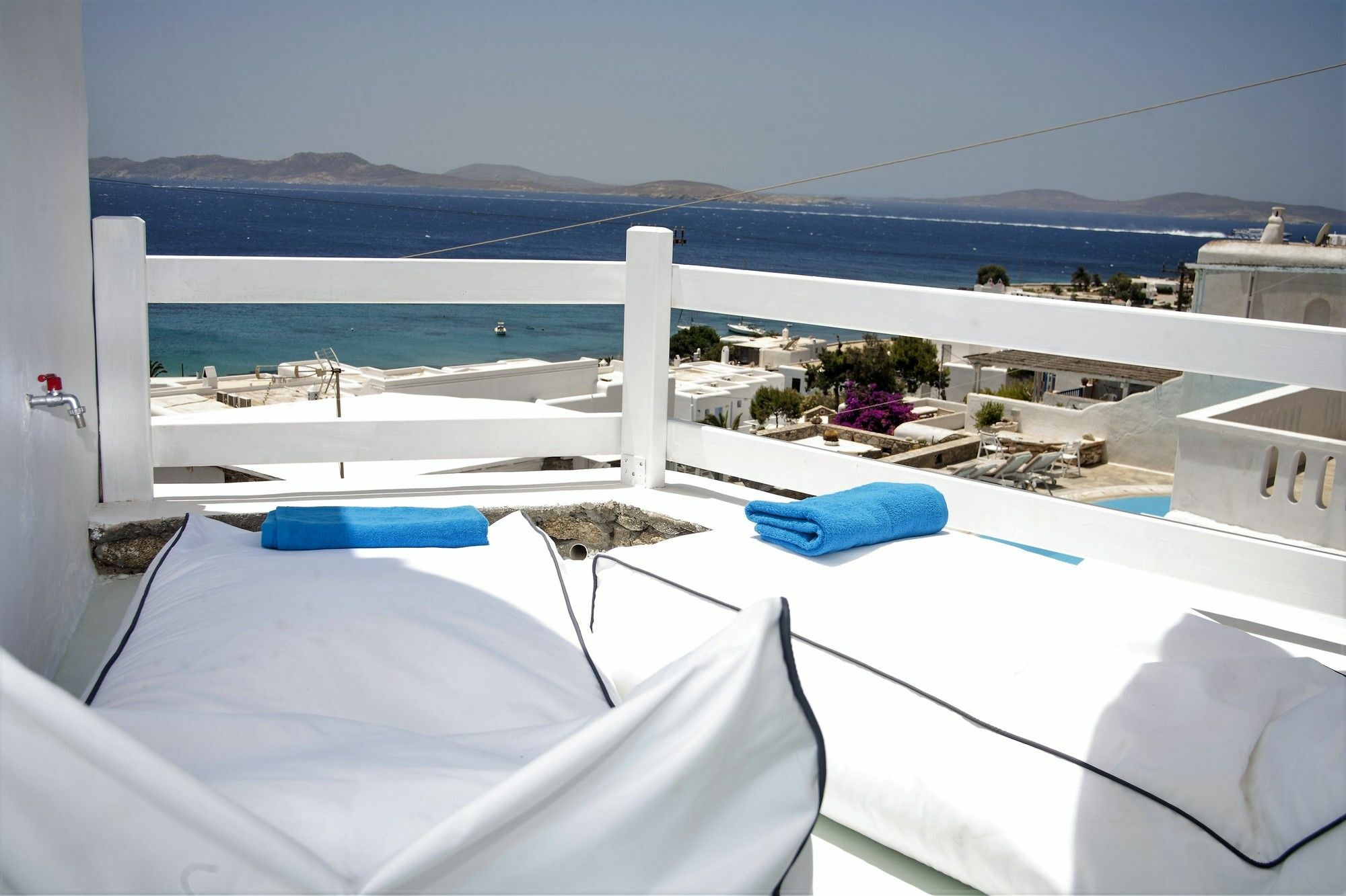 Mykonos Moussa Villa Agios Ioannis Diakoftis Luaran gambar