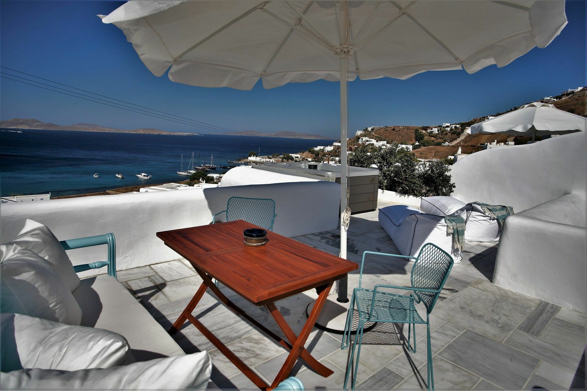 Mykonos Moussa Villa Agios Ioannis Diakoftis Luaran gambar