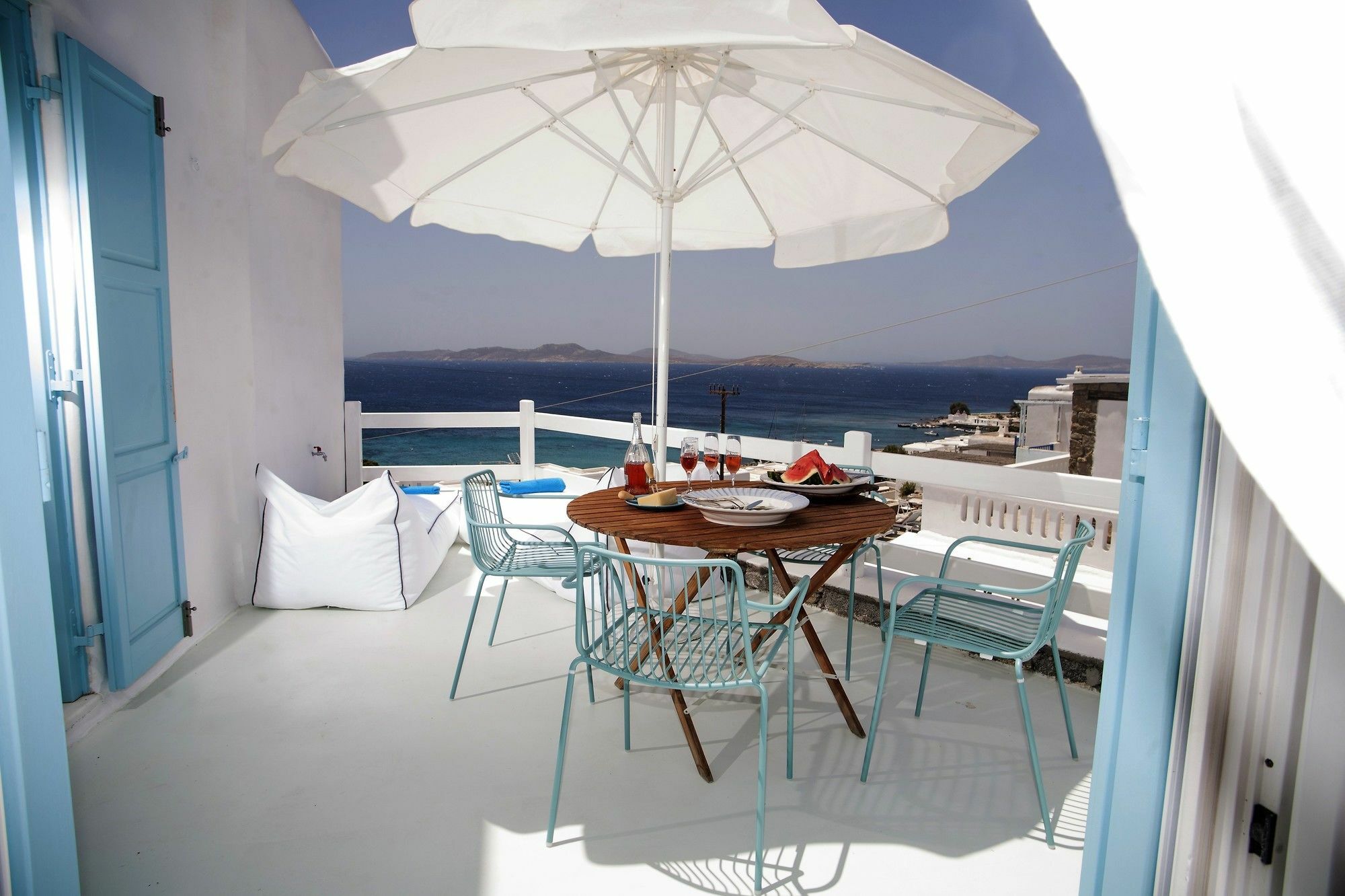 Mykonos Moussa Villa Agios Ioannis Diakoftis Luaran gambar