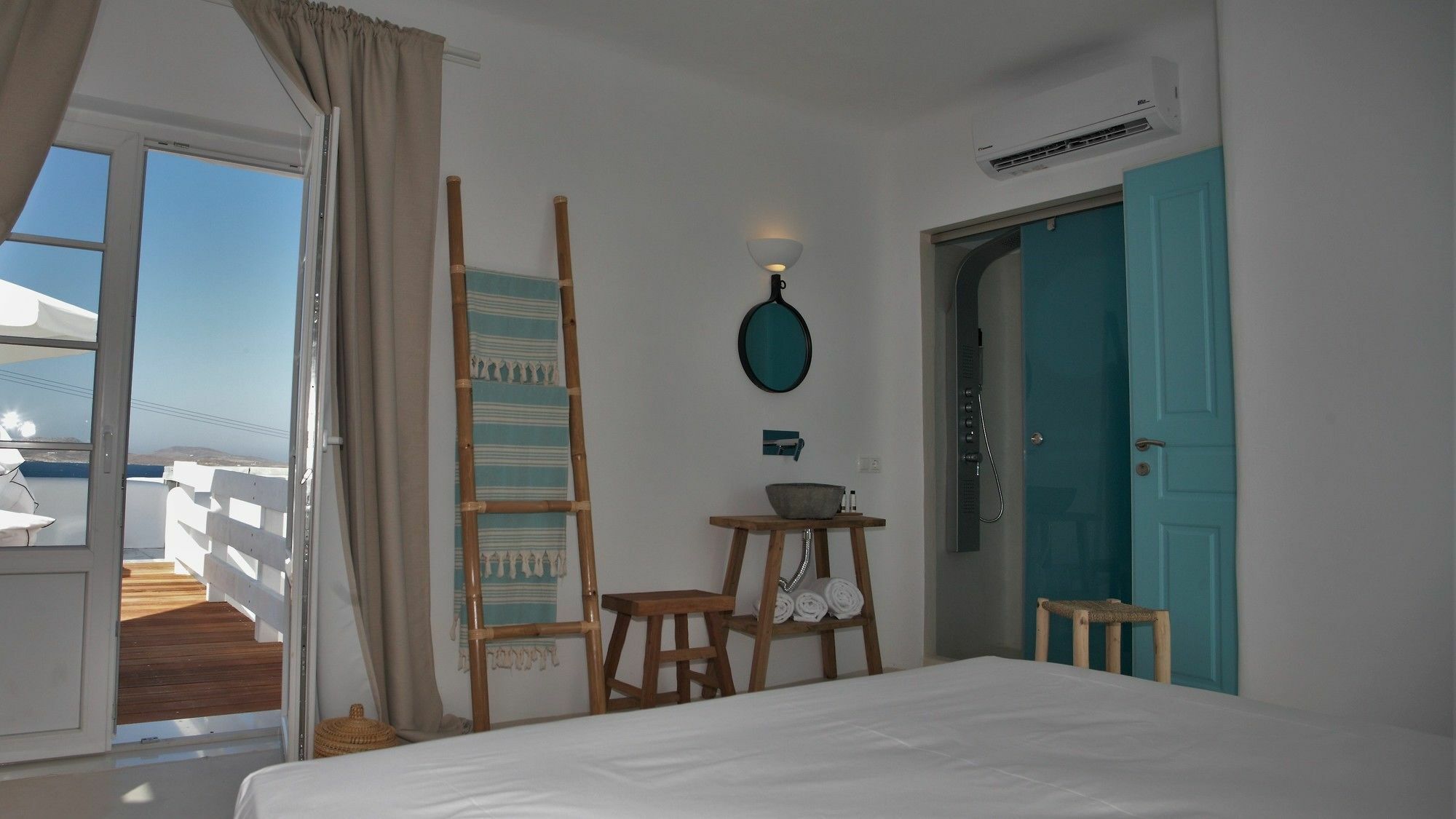 Mykonos Moussa Villa Agios Ioannis Diakoftis Luaran gambar