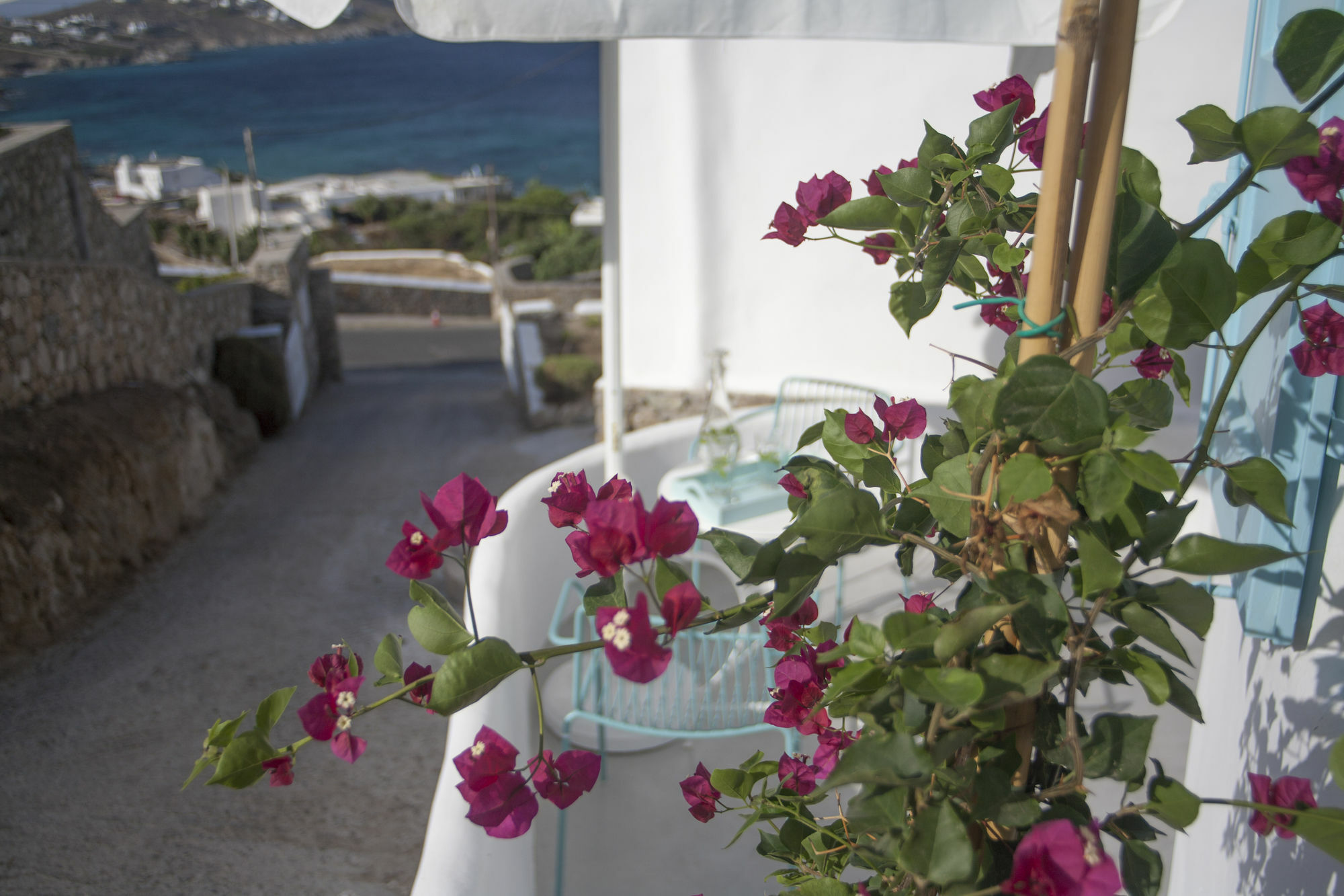 Mykonos Moussa Villa Agios Ioannis Diakoftis Luaran gambar